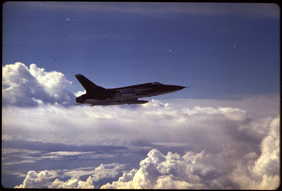 F-105 Thunderchief in the skies over southeast Asia. - NARA - 542329