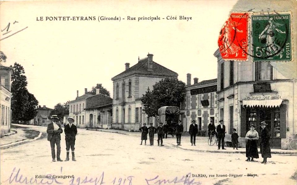 Eyrans - rue Principale