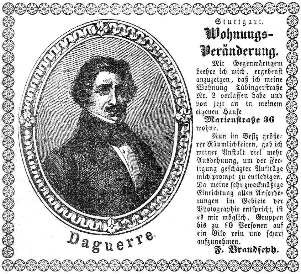 F Brandseph - Anzeige 1860 (PhS132)