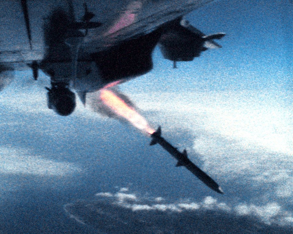 F-14A AIM-120 Test 2