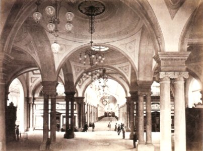 F Brandseph - Zentralbahnhof Schloßstraße, Bahnhofshalle 1867-68 (ZBm169A)