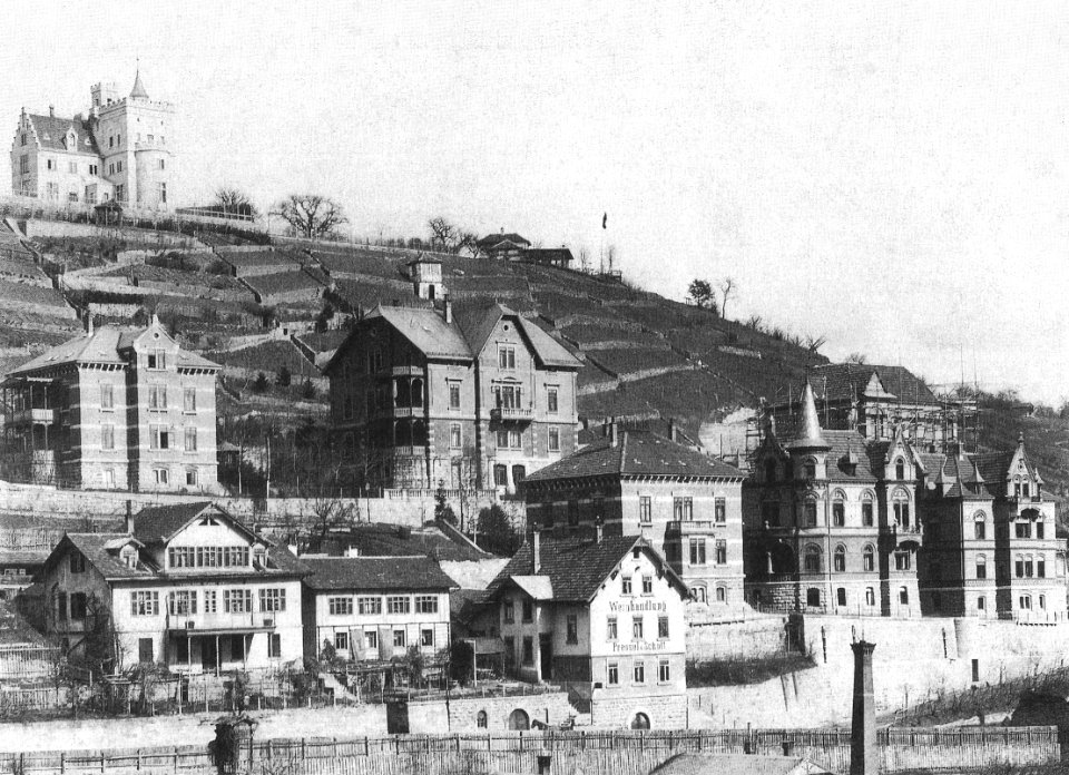 F Fues E Viadagola - Gartenstraße und Olgastraße 1894 (TSiW109)