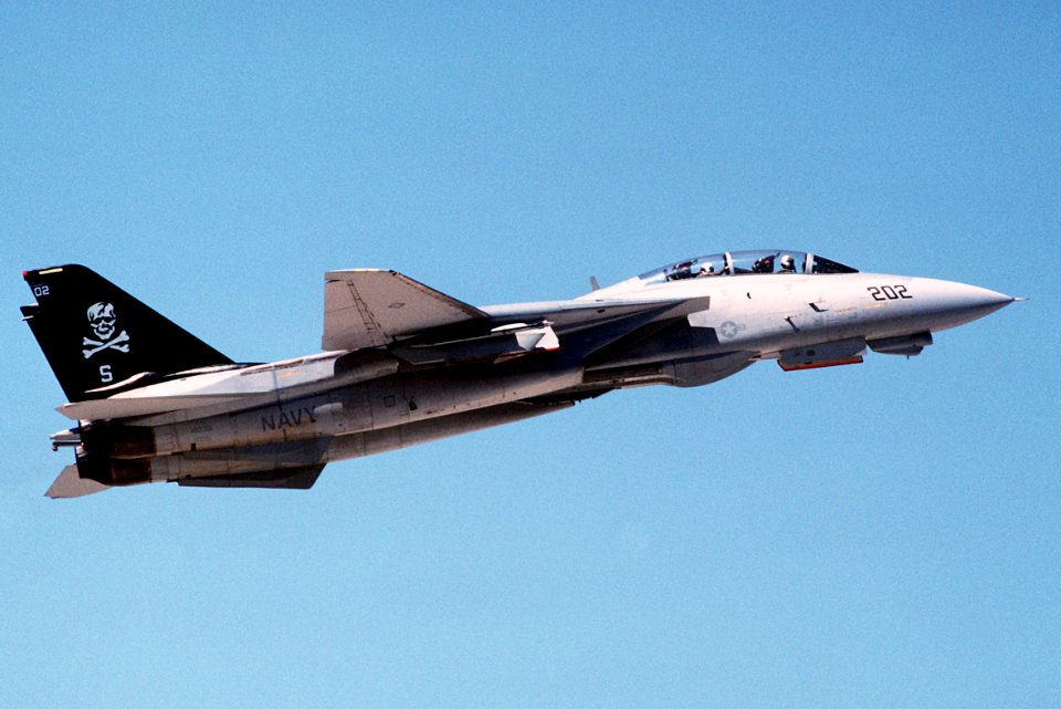 F-14A Tomcat of VF-84 taking off from NAS Oceana 1994