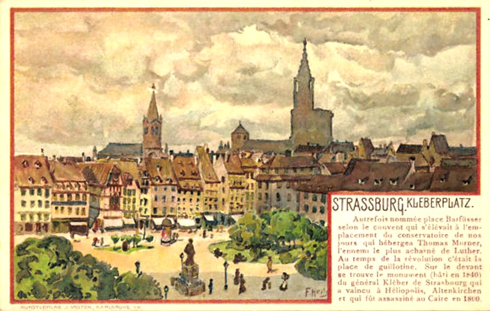 F X Hoch Straßburg Kleberplatz