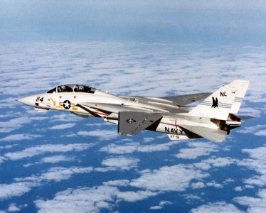 F-14A Tomcat VF-51 in flight 1991