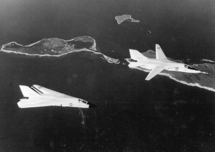 F-111B fighters over Long Island c1965