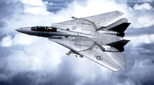 F-14A VF-1 overhead view