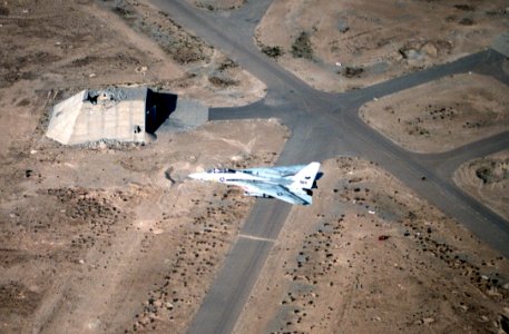 F-14A VF-114 over Al Jaber AB Kuwait 1991