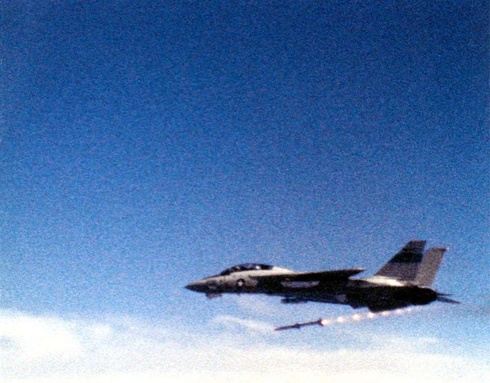 F-14A AIM-120 Test 3