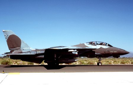 F-14A VF-211 at NAS Fallon 1986
