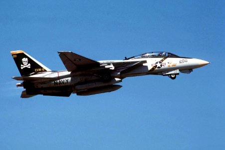 F-14A Tomcat of VF-84 taking off from NAS Oceana 1990