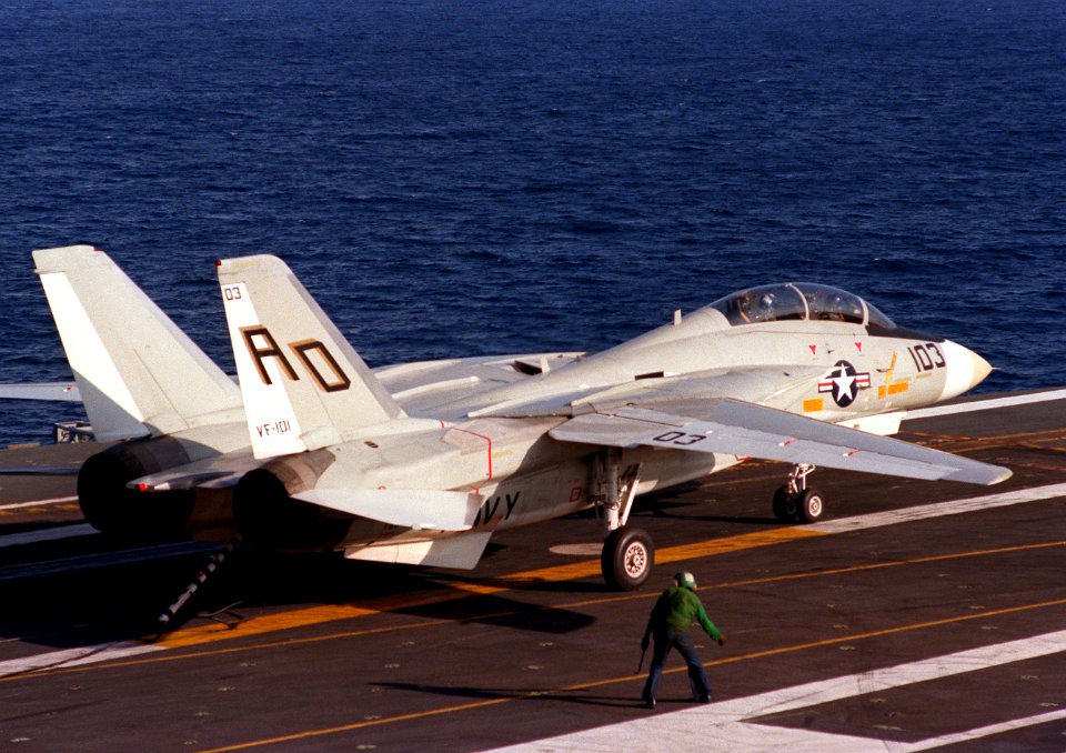 F-14A VF-101 on USS Independence (CV-62) 1979