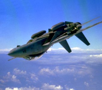 F-14A Tomcat VF-24 rolling 1984
