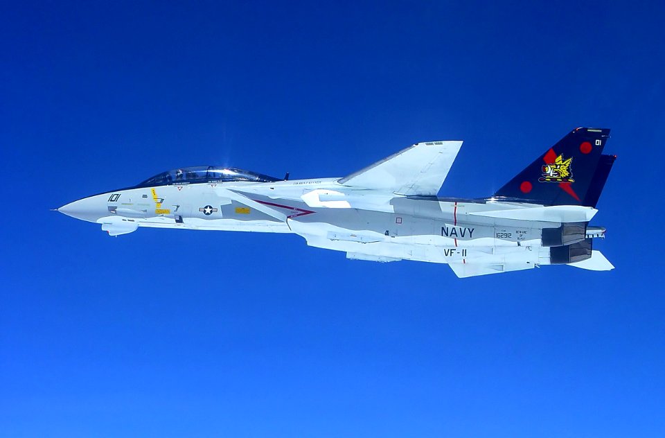 F-14B VF-11 Side View - 2005