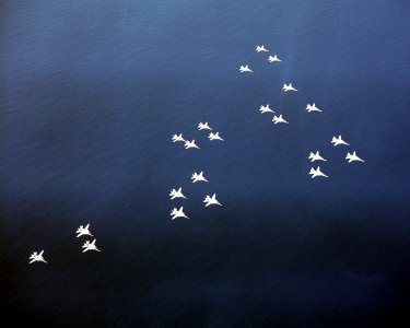 F-14A VF-142 Twenty Two Jet Formation