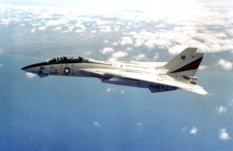 F-14A VF-154 in flight 1984