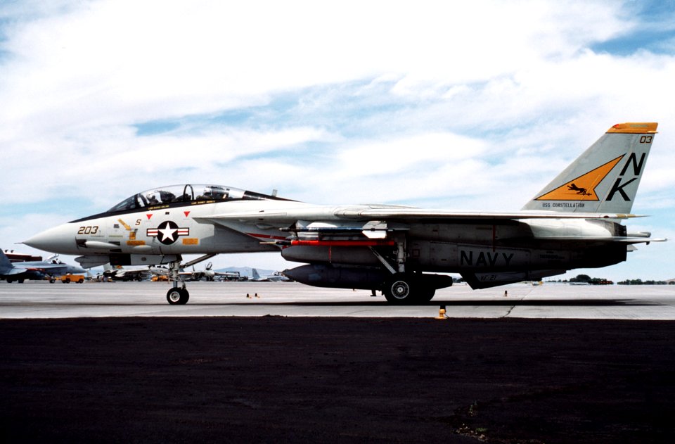 F-14A VF-21 at NAS Fallon 1986
