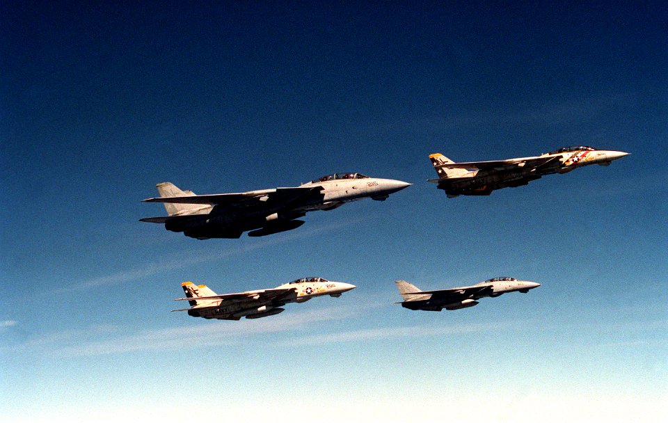 F-14A VF-2 Flight of Four