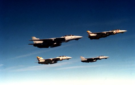 F-14A VF-2 Flight of Four