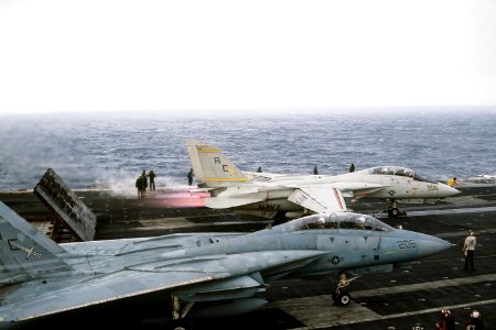 F-14A VF-32 Exercise Display Determination Mediterranean 1986