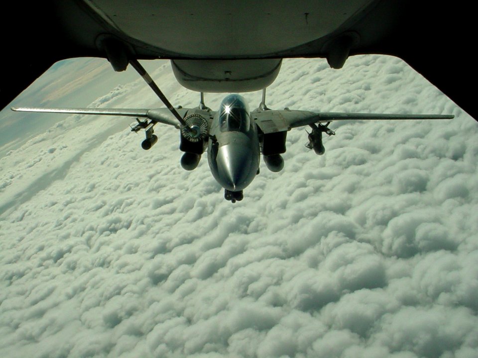 F-14D VF-2 Aerial Refueling