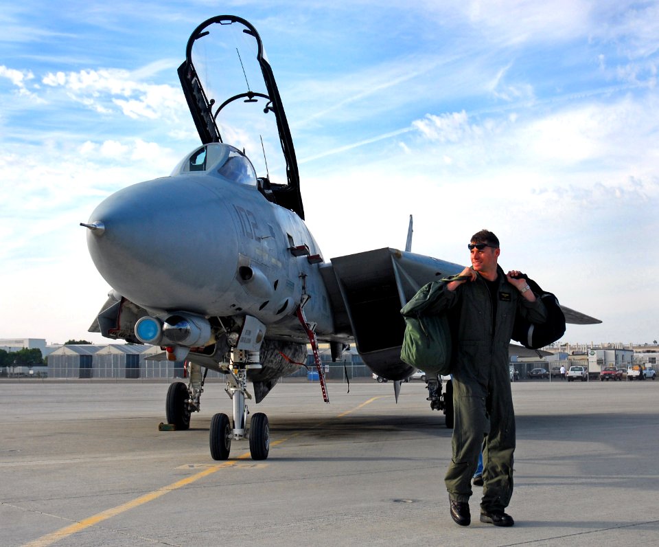 F-14D VF-31 Last Flight to Naval Base North Island