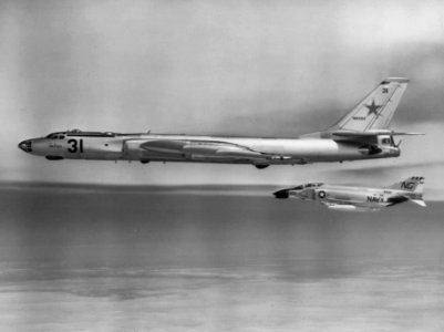 F-4B of VF-96 intercepting Soviet Tu-16 in 1963
