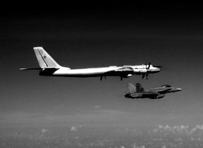 F-18A VF-151 with Tu-95 1987