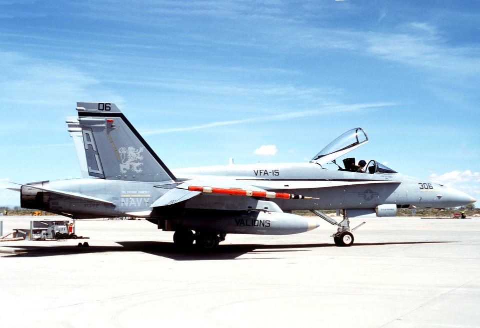 F-18A VFA-15 at NAS Fallon 1988