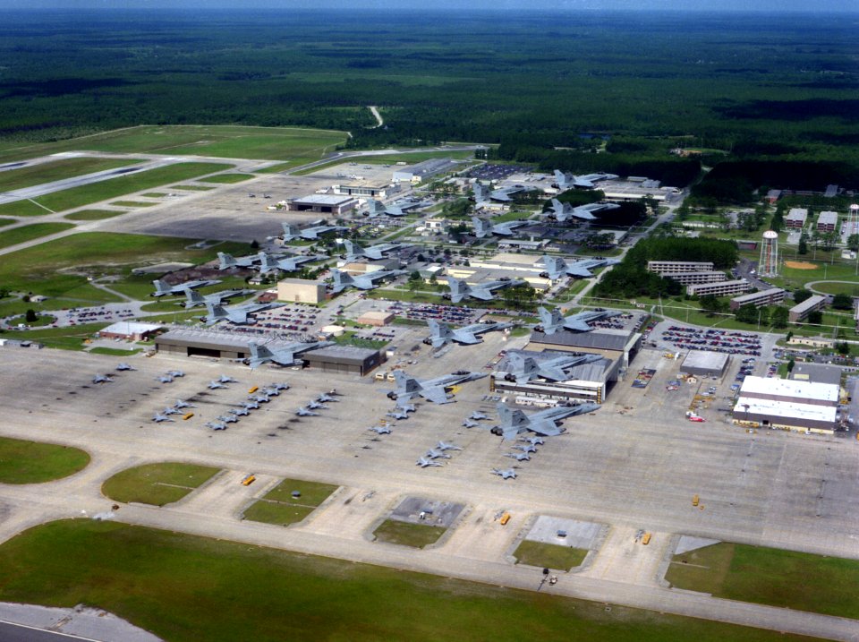 F-18Cs over NAS Cecil Field 1994