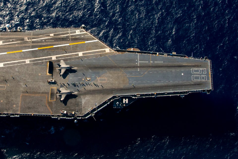 F-35C Lightning II at-sea trials 141104-N-ZZ999-012