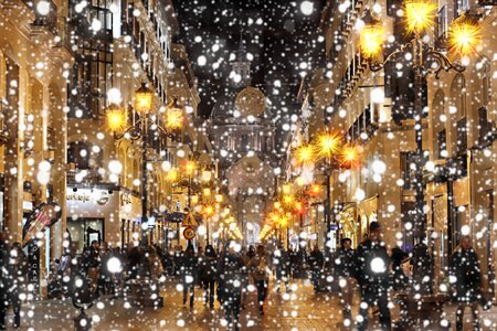 Christmas winter mood