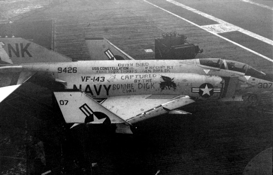 F-4B of VF-143 aboard USS Bon Homme Richard (CVA-31) 1964