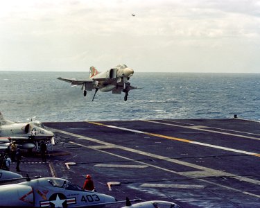 F-4B Phantom II of VF-14 landing on USS John F. Kennedy (CVA-67) on 9 December 1968 (6430103)
