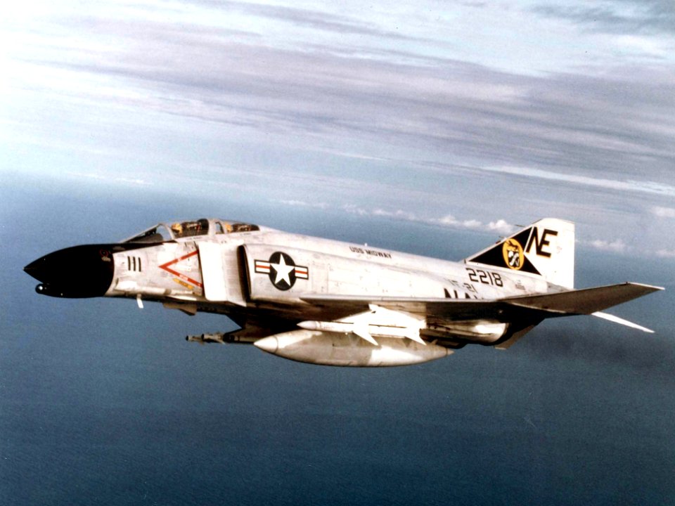 F-4B Phantom of VF-21 over Vietnam 1965