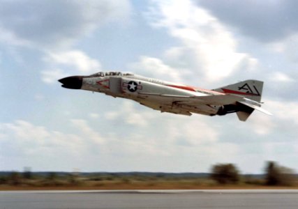 F-4B VF-74 taking off 1961
