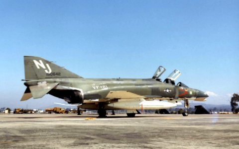 F-4G Phantom II of VF-121 at NAS Miramar 1966