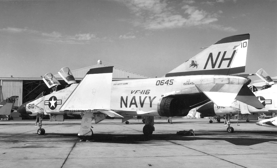F-4G Phantom of VF-116 at NAS Miramar 1963