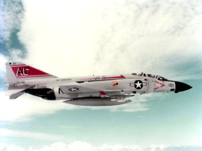 F-4J Phantom II fo VF-31 in flight c1978