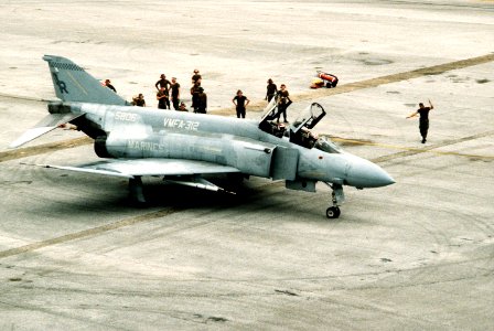 F-4S VMFA-312 Pensacola 1986