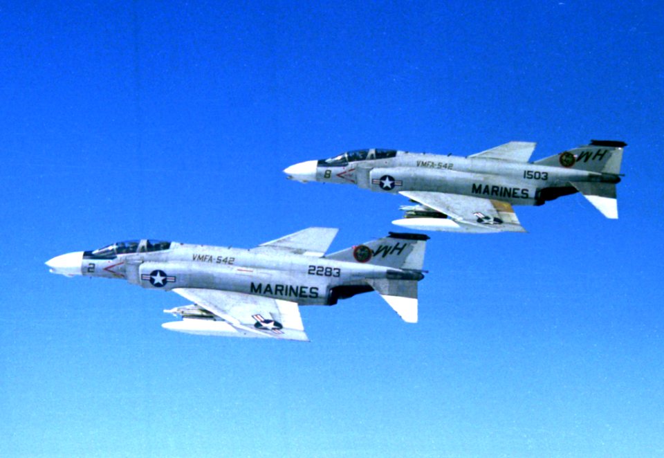 F-4Bs VMFA-542 Vietnam Jan1969