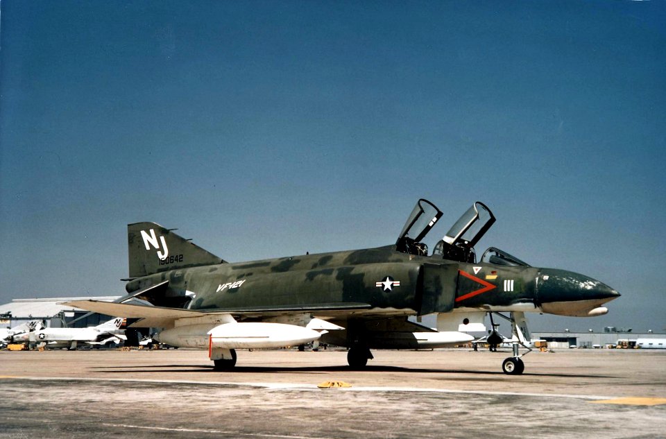 F-4G Phantom of VF-121 at NAS Miramar 1966