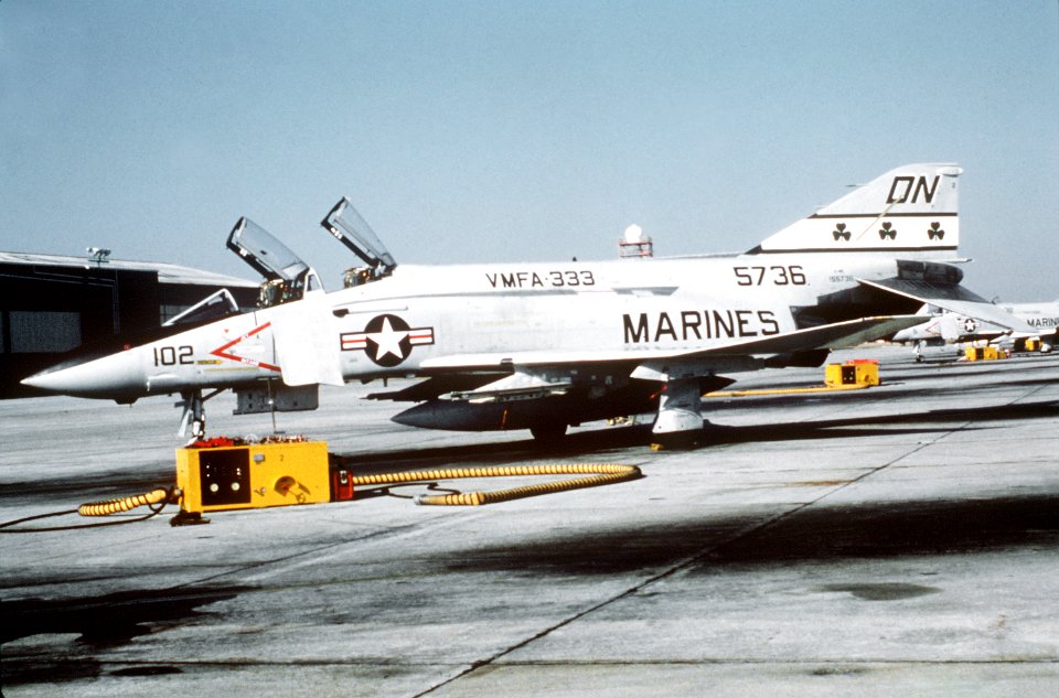 F-4S Phantom VMFA-333 Cherry Point 1979