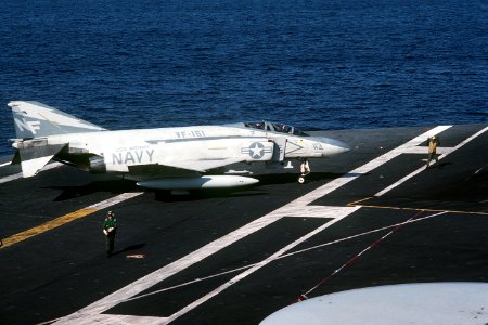 F-4S VF-161 on USS Midway (CV-41) 1981