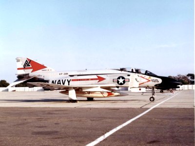 F-4N Phantom of VF-301 at NAS North Island 1976