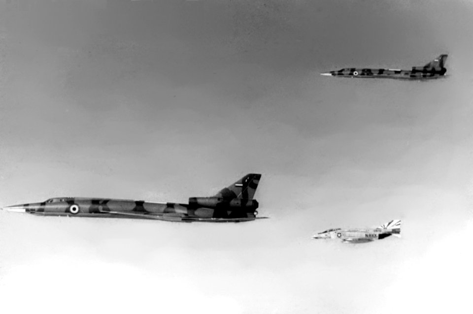 F-4N VF-111 intercepts Libyan Tu-22s 1977