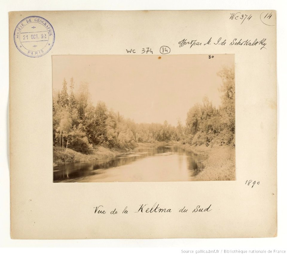 F. 14. Vue de la Keltma du Sud