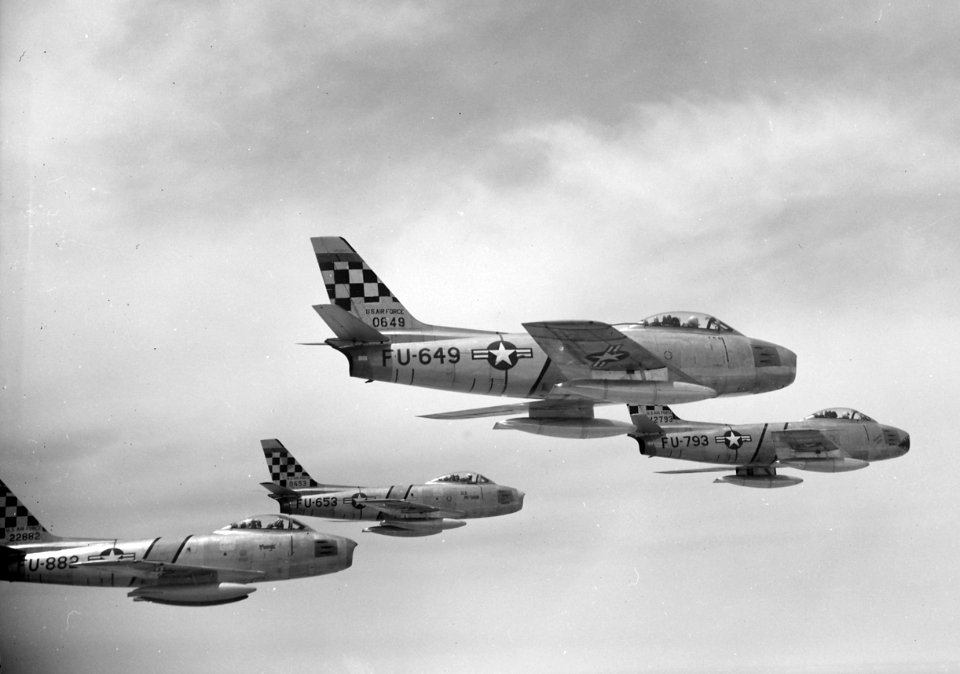 F-86Es 51FIW Korea 1952