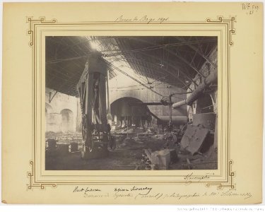 F. 25. Haut fourneau, usine Séverskoy, domaine de Sysserte (Oural) M. Solomirsky