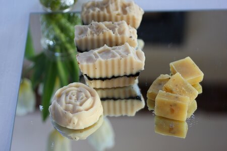 Traditional sugar closeup